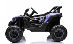 Elektromobilis Buggy ATV Defend 4x4 KUROMI, violetinis