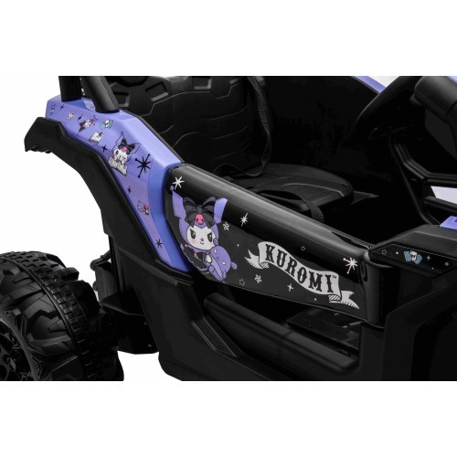 Elektromobilis Buggy ATV Defend 4x4 KUROMI, violetinis