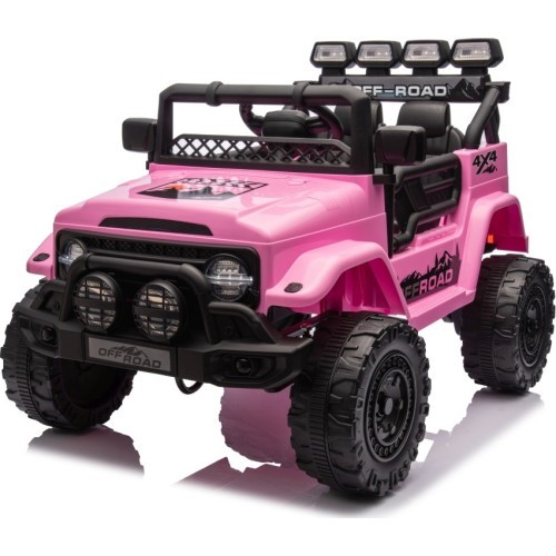 Elektromobilis Off-Road CLIMBER rožinis