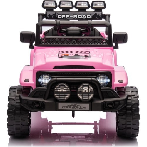 Elektromobilis Off-Road CLIMBER rožinis