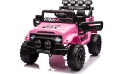 Elektromobilis Off-Road CLIMBER rožinis