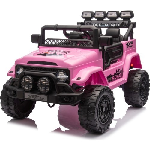 Elektromobilis Off-Road CLIMBER rožinis