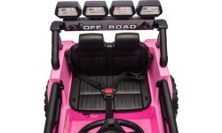 Elektromobilis Off-Road CLIMBER rožinis