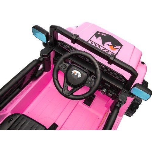 Elektromobilis Off-Road CLIMBER rožinis