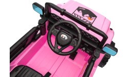 Elektromobilis Off-Road CLIMBER rožinis