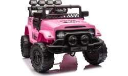 Elektromobilis Off-Road CLIMBER rožinis