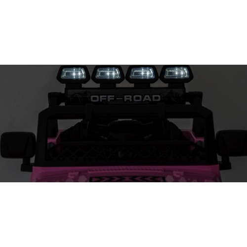 Электромобиль Off-Road CLIMBER розовый
