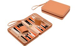 Philos Leros backgammon travel game