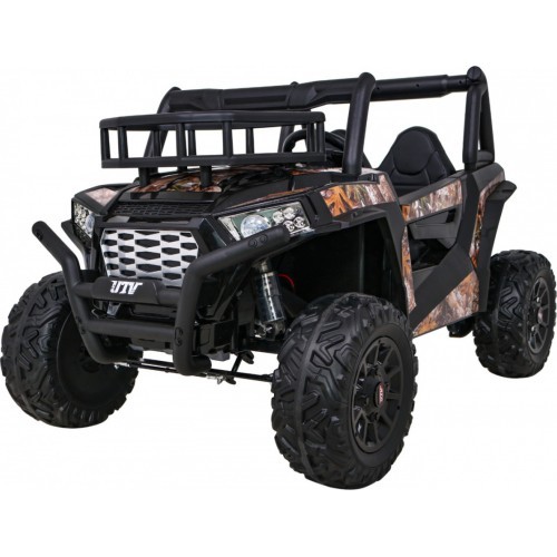 Elektromobilis Buggy UTV, juodas