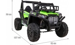 UTV Green Buggy Vehicle
