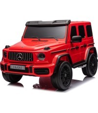 Elektromobilis Mercedes Benz G63 AMG XXL, raudonas