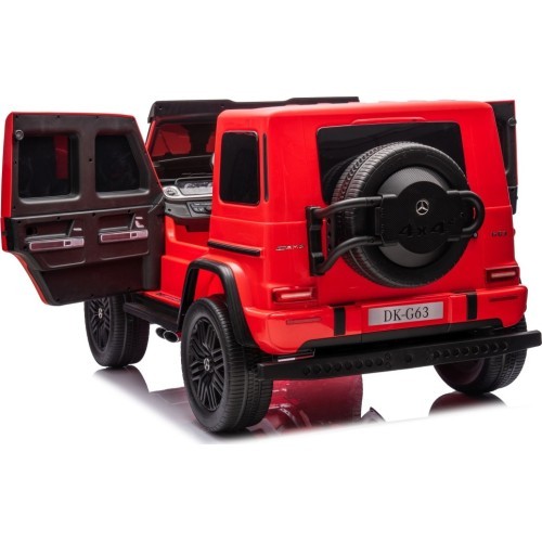 Электромобиль Mercedes Benz G63 AMG XXL, красный