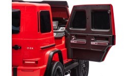 Elektromobilis Mercedes Benz G63 AMG XXL, raudonas
