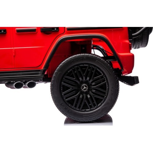 Elektromobilis Mercedes Benz G63 AMG XXL, raudonas