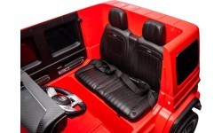 Elektromobilis Mercedes Benz G63 AMG XXL, raudonas