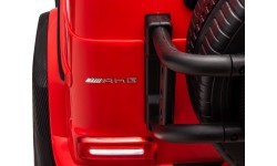 Mercedes Benz G63 AMG XXL vehicle Red