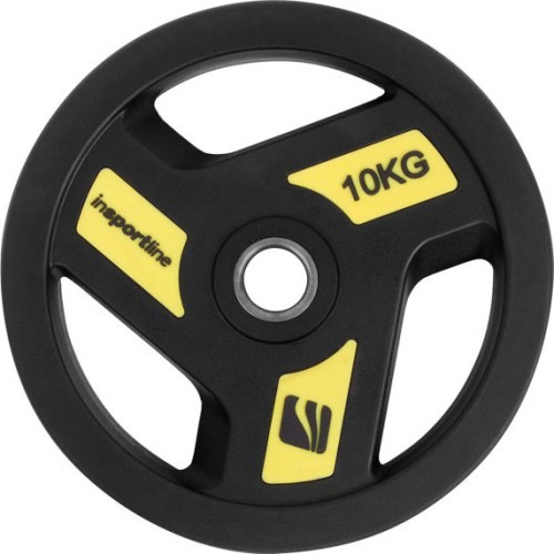 Rubber-Coated Weight Plate inSPORTline Herk 10 kg