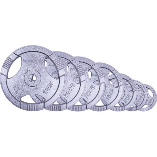 Steel Weight Plate Set inSPORTline Hamerton 1.25-25 kg