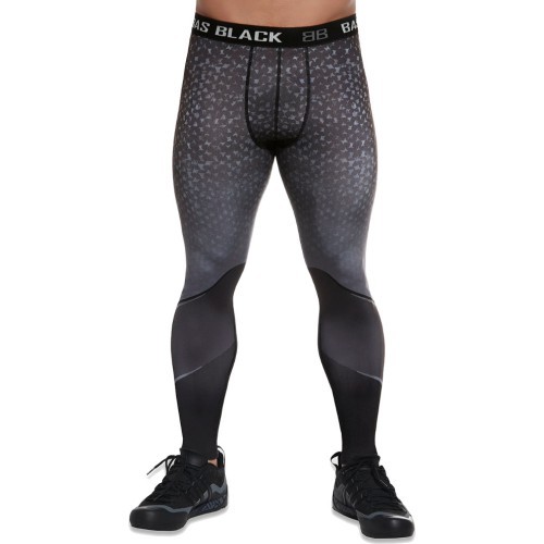 Men's Sports Leggings BAS BLACK Hardmen - Grey