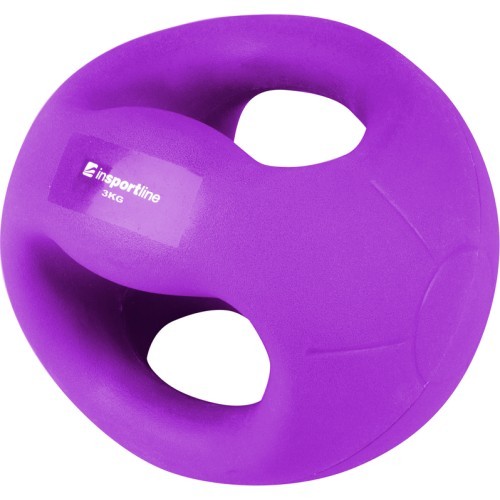 Medicine Ball with Grips inSPORTline Grab Me 3 kg