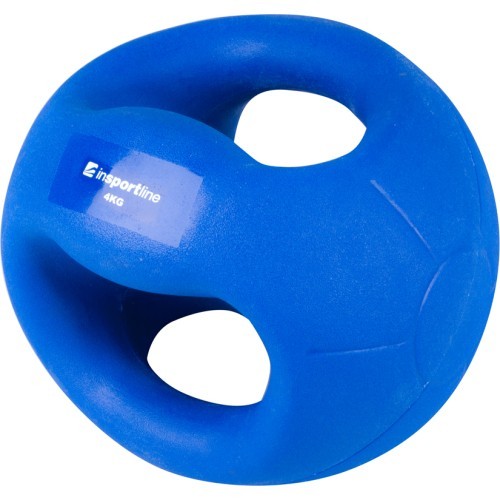 Medicine Ball with Grips inSPORTline Grab Me 4 kg