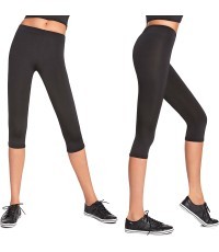 Moteriškos kaprio sportinės kelnės BAS BLACK Forcefit 70 - Juoda