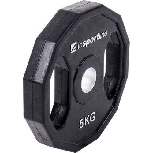 Rubber Coated Weight Plate inSPORTline Ruberton 5kg