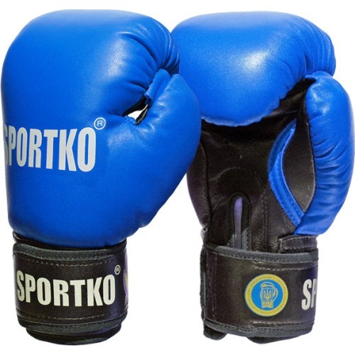 Bokso pirštinės SportKO PK1 - Mėlyna