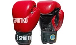 Bokso pirštinės SportKO PK1 - Raudona