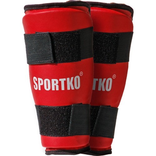 Blauzdų apsaugos SportKO 332 - Raudona