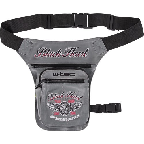 Motorcycle Thigh Bag W-TEC Black Heart Relicto