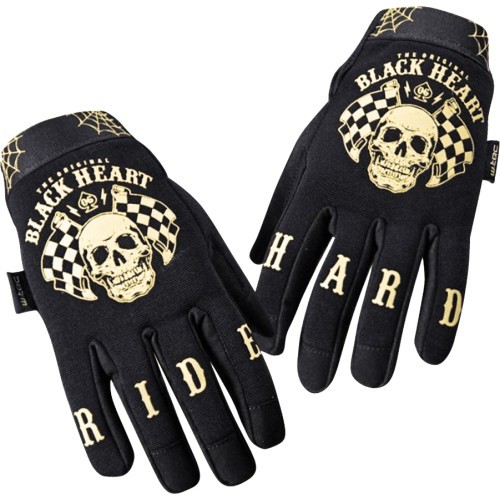 Motorcycle Gloves W-Tec Black Heart Restarter - Juoda