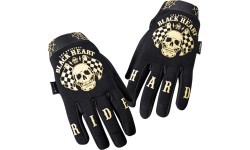 Motorcycle Gloves W-Tec Black Heart Restarter - Juoda