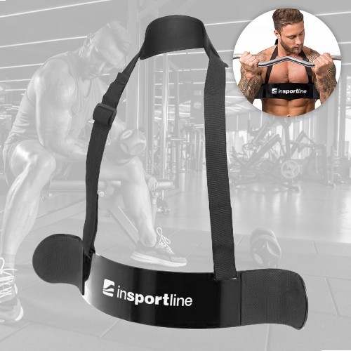 Bicepsų izoliatorius inSPORTline - Juoda