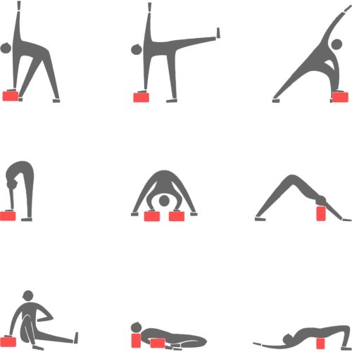Yoga Set inSPORTline Hiden 2-in-1