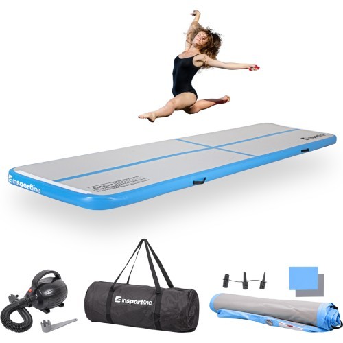 Inflatable Exercise Mat inSPORTline Airstunt 400 x 100 x 10 cm
