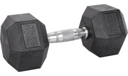 Hex Dumbbell inSPORTline Hexsteel 16 kg