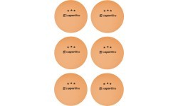 Table Tennis Balls inSPORTline Elisenda S3 – 6 Pcs. - Orange