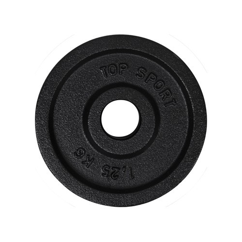 Чугунный диск для штанги Top Sport Castyr, 1,25 кг