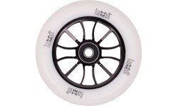 Scooter Wheels LMT S, 110mm, w/ ABEC, 9 Bearings - Black/White