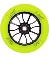 Scooter Wheels LMT S, 110mm, w/ ABEC, 9 Bearings - Black / Green