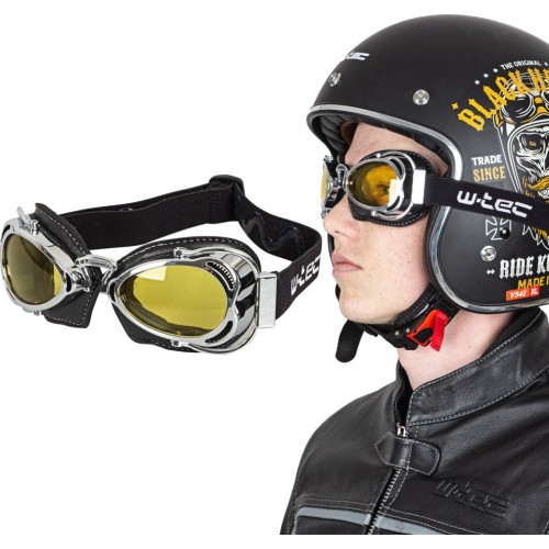 Motorcycle Goggles W-TEC Supafly