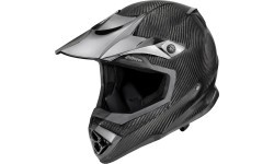 Motokroso šalmas W-TEC Crosscomp - Carbon blizgus