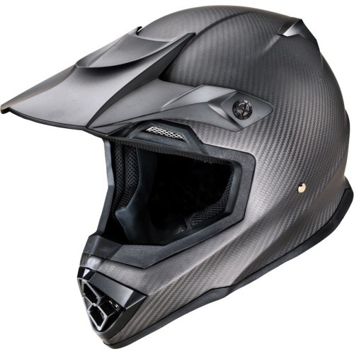 Motocross Helmet W-TEC Crosscomp - Carbon Matte