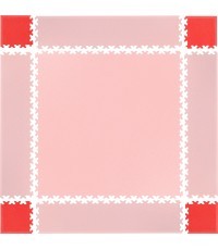 Corner Pieces for Puzzle Mat inSPORTline Simple Red – 4 Pcs.