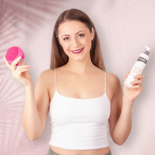 Звуковая щётка для очищения лица inSPORTline Cuddlecheek