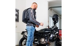 Motociklininko kuprinė kietu korpusu W-TEC Shellter