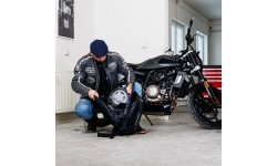 Motociklininko kuprinė kietu korpusu W-TEC Shellter