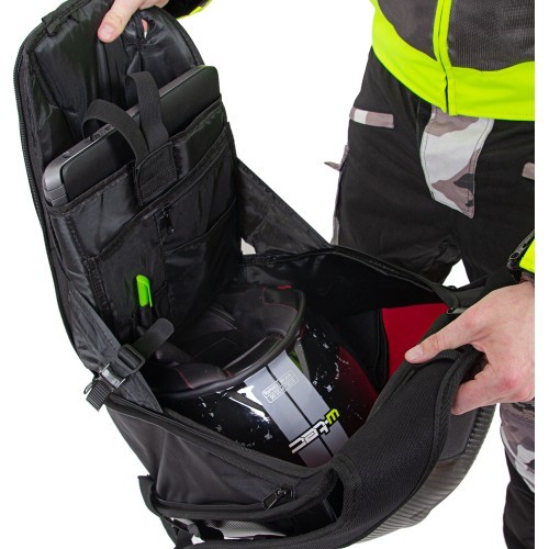 Hard Shell Motorcycle Backpack W-TEC Shellter