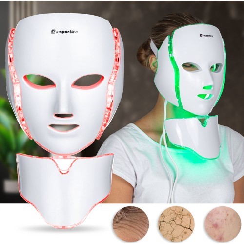 LED Light Therapy Face/Neck Mask inSPORTline Hilmana